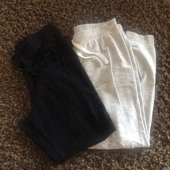 H&M 2 for 1 deal for grey and black sweatpants π